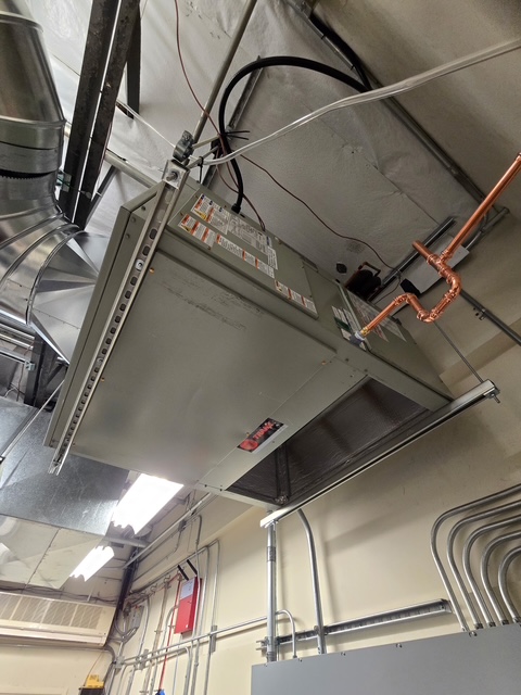 Air handler and ductwork installation